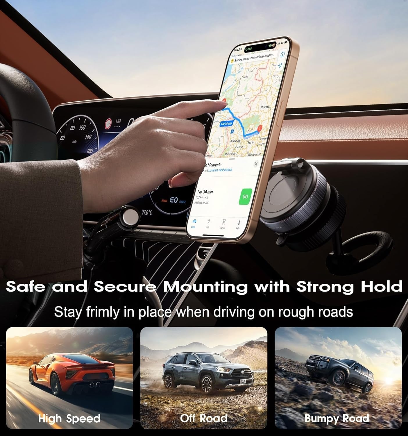 Magnetic Suction Phone Holder