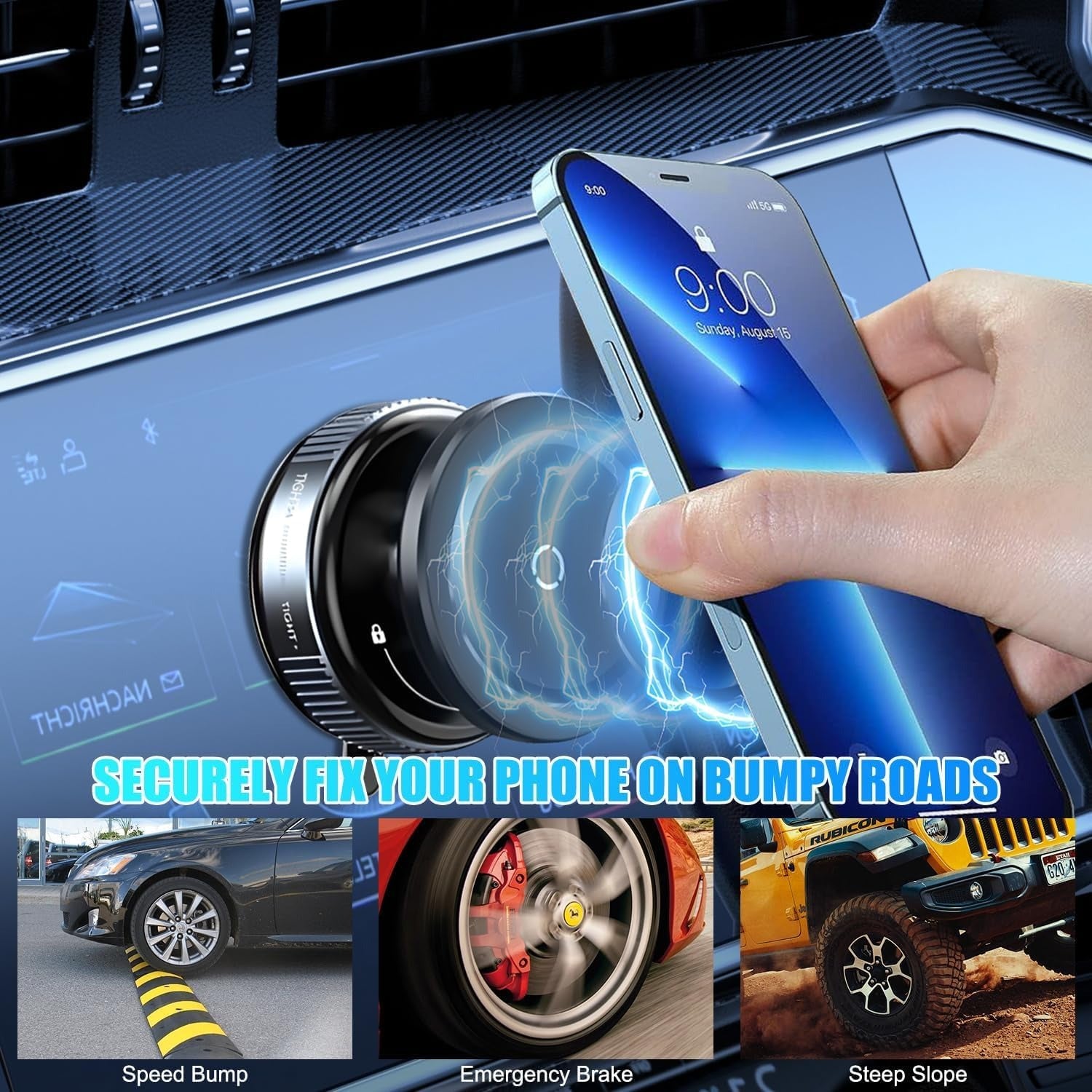 Magnetic Suction Phone Holder