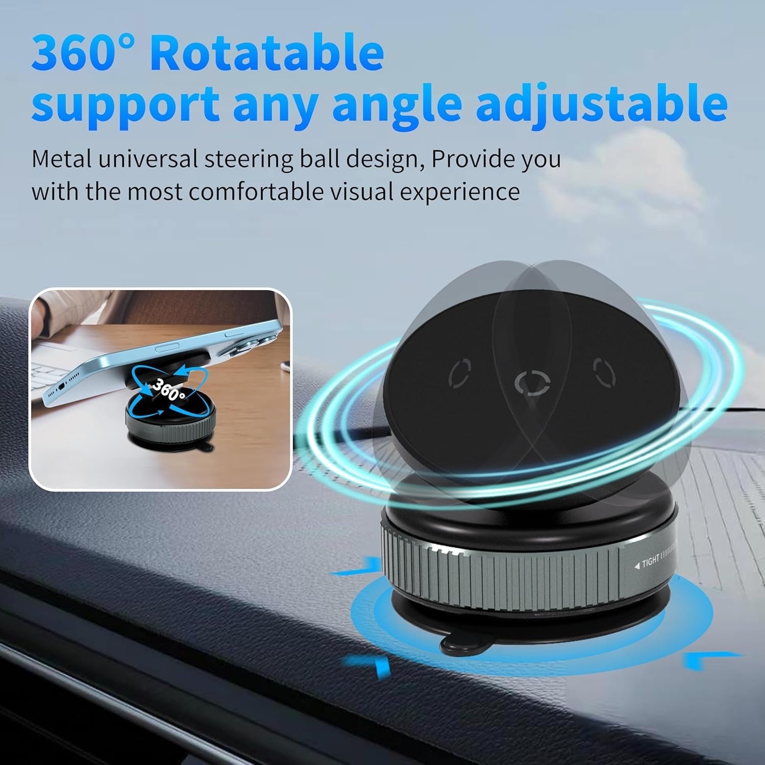 Magnetic Suction Phone Holder