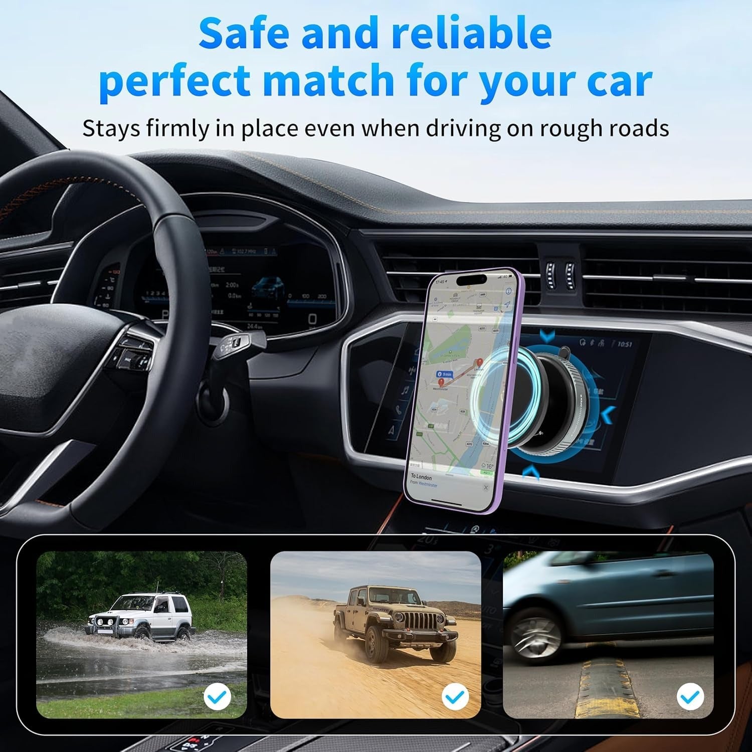 Magnetic Suction Phone Holder